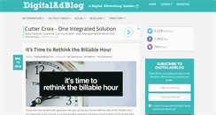 Desktop Screenshot of digitaladblog.com